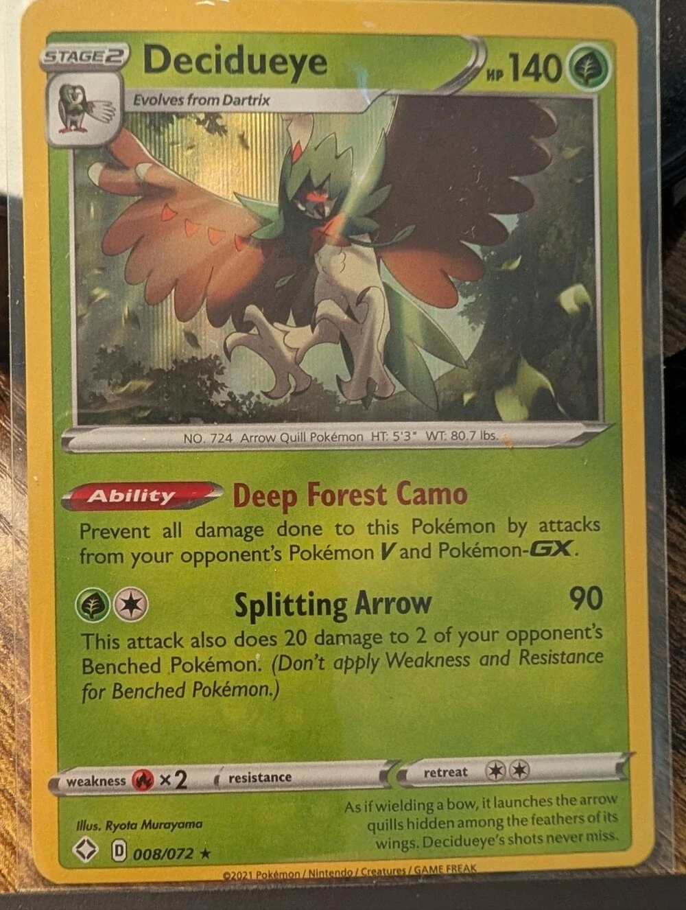 Pokemon Holographic Lot (5 Cards)